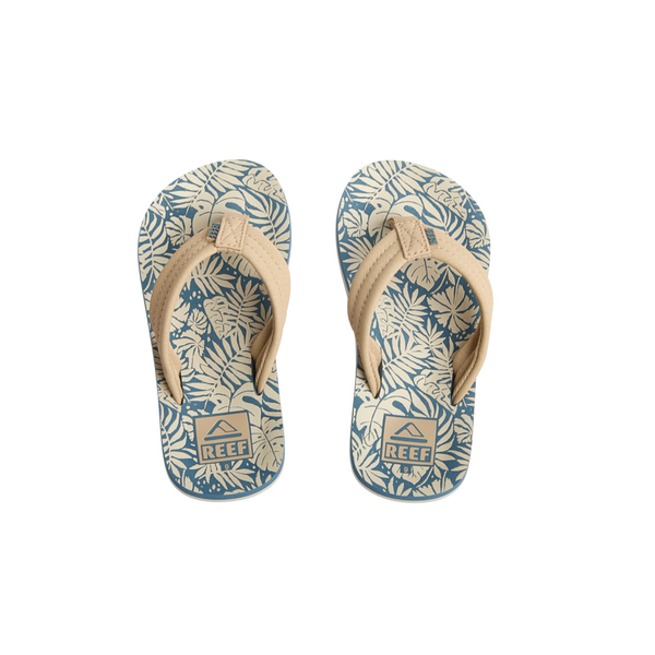 Blue/Tan Palm