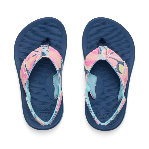 Navy/Aqua Multi